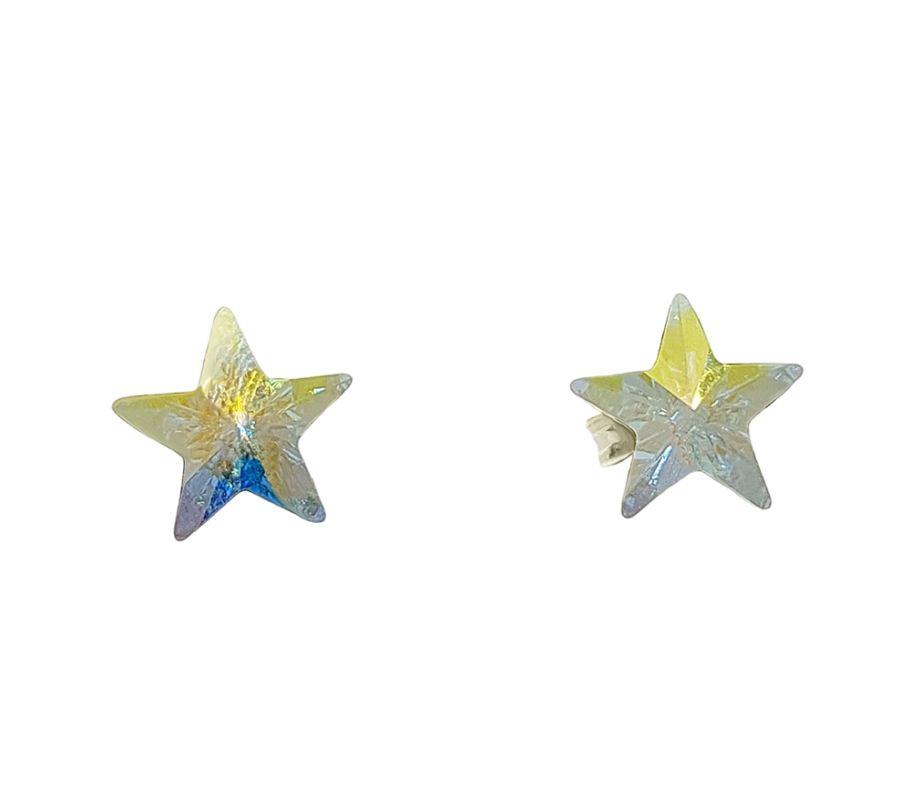 Pendientes estrella cristal Star