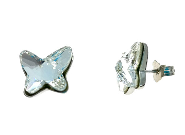 Pendientes mariposa plata Pretty Butterfly