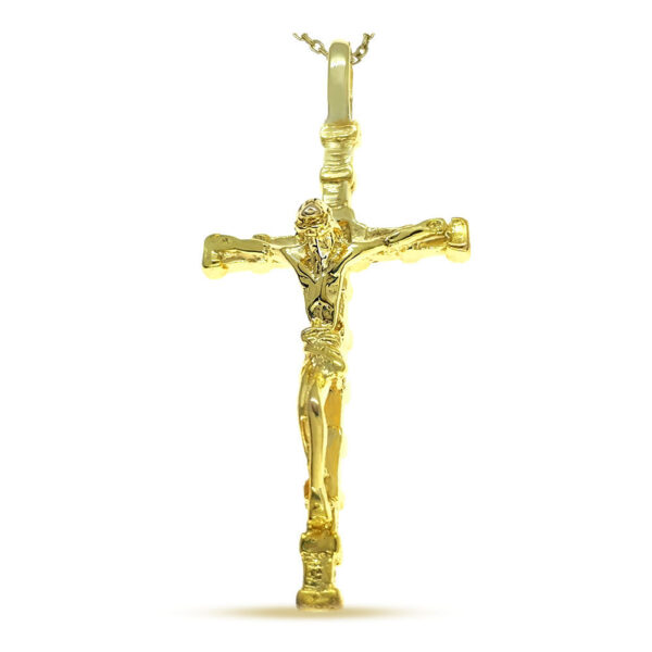 Cruz plata imagen Cristo Jeshua